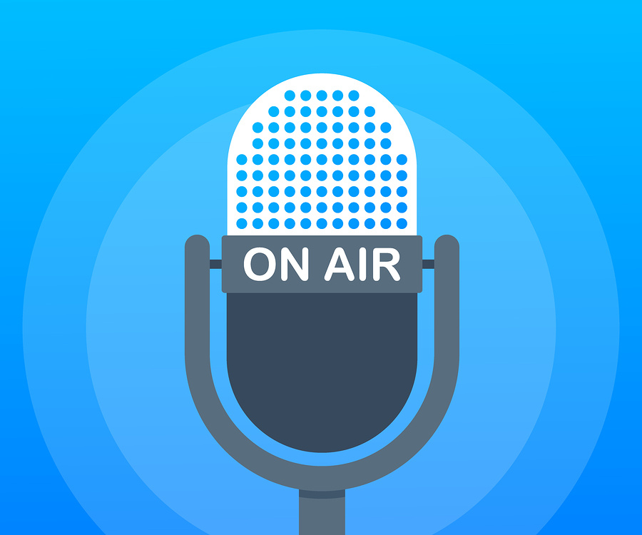 Podcast Icon Like On Air Live. Podcast. Badge, 

<p srcset=
